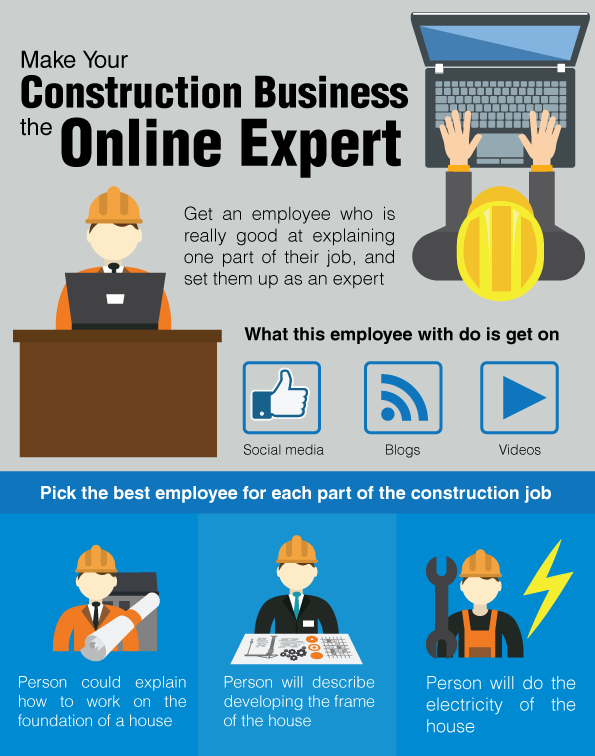 Make Your Construction Business the Online Expert