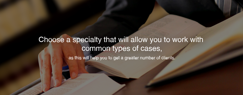 Choosing The Right Specialty Of Law