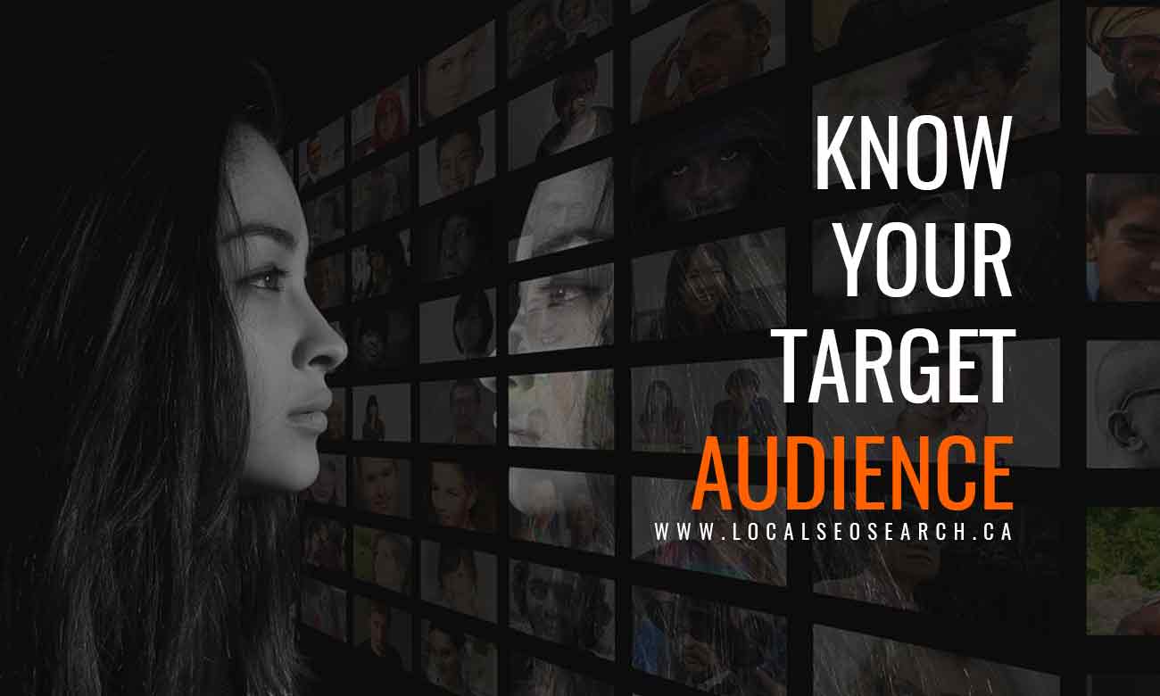 Know-your-target-audience