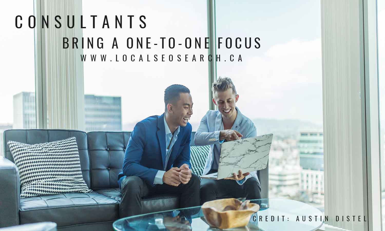 Consultants bring a one-to-one focus