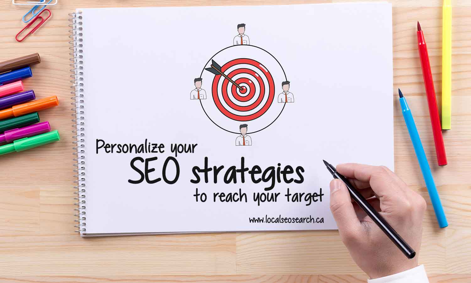 Personalize SEO strategies reach target