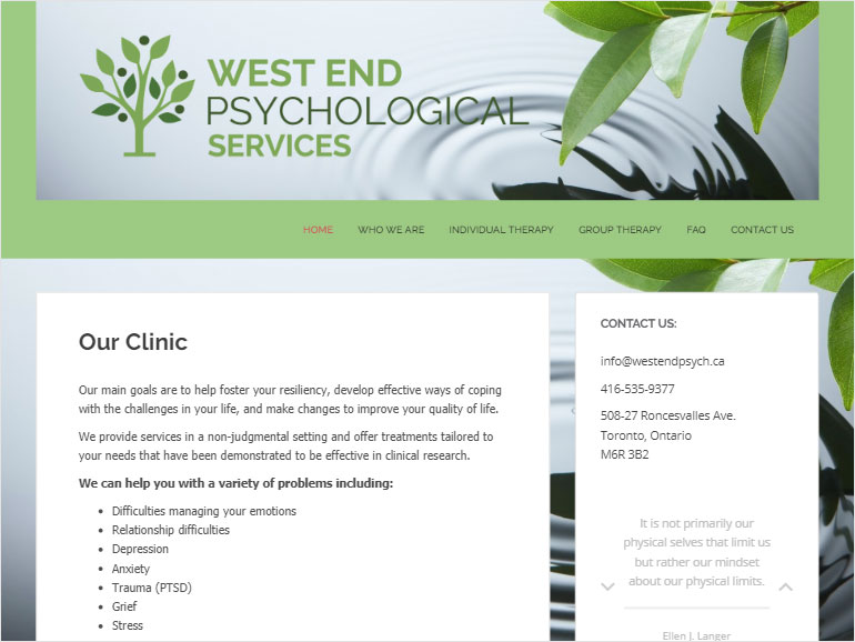 West End Psychological Services