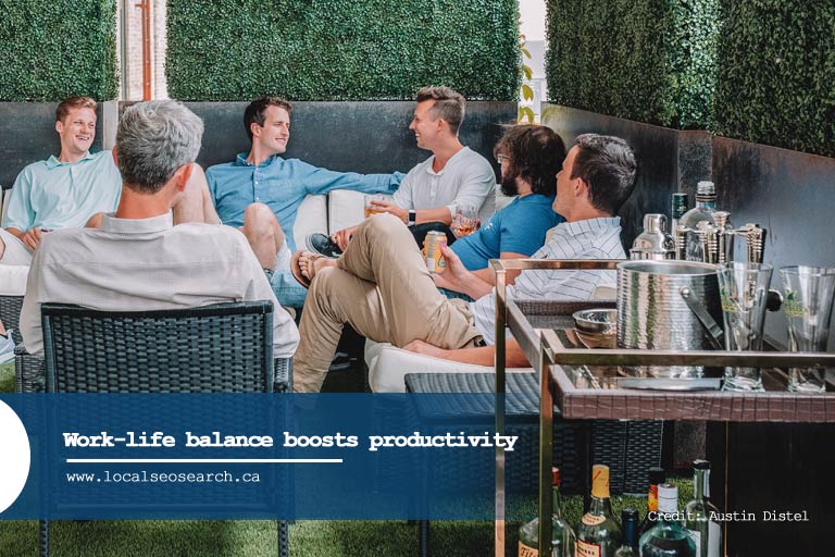 Work-life balance boosts productivity
