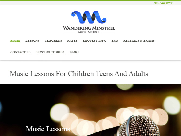 Wandering Minstrel Music School.