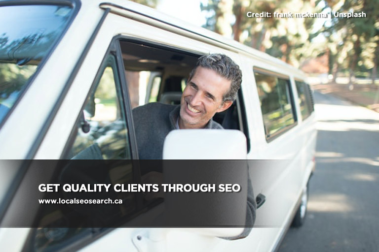 Get quality clients through SEO