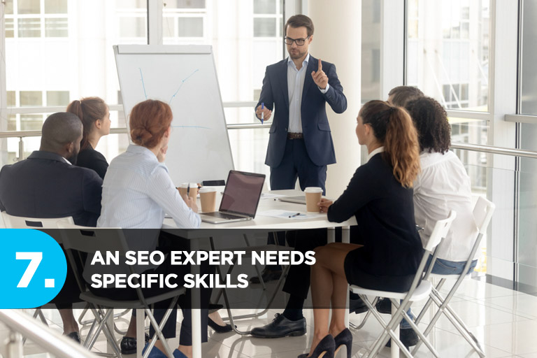 An SEO Expert Needs Specific Skills