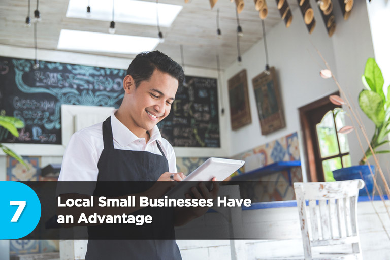 Local Small Businesses Have an Advantage