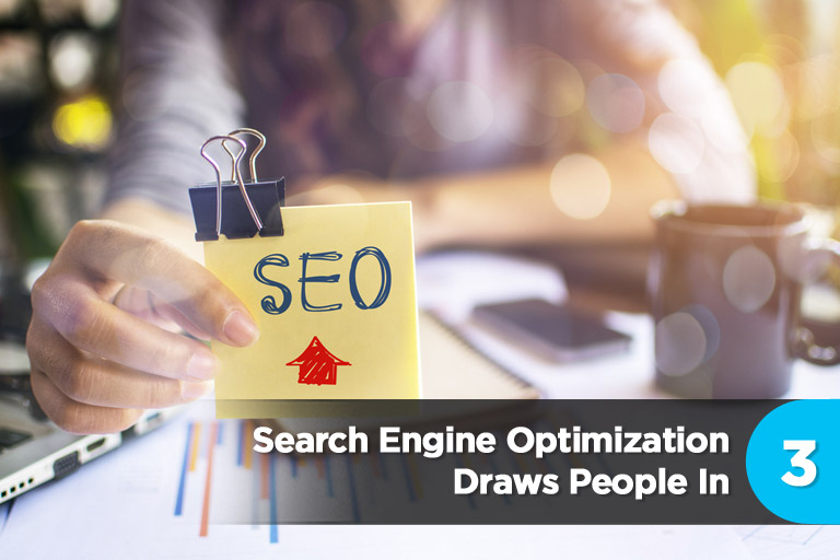 Search Engine Optimization Draws People In