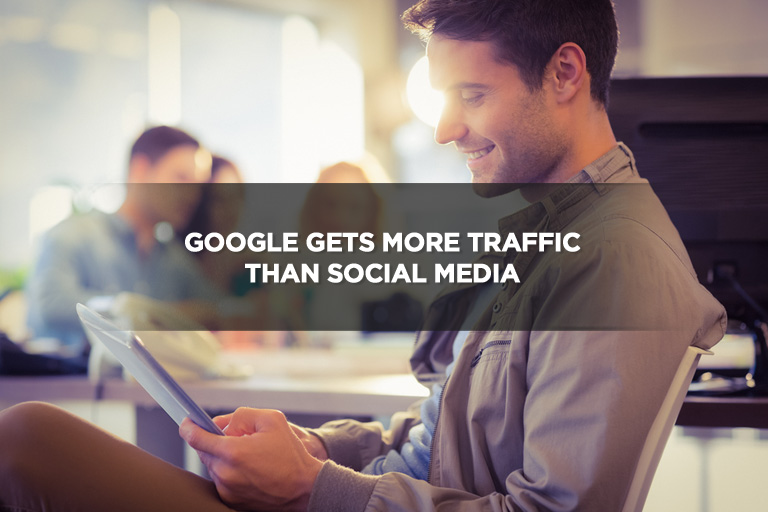 Google Gets More Traffic Than Social Media