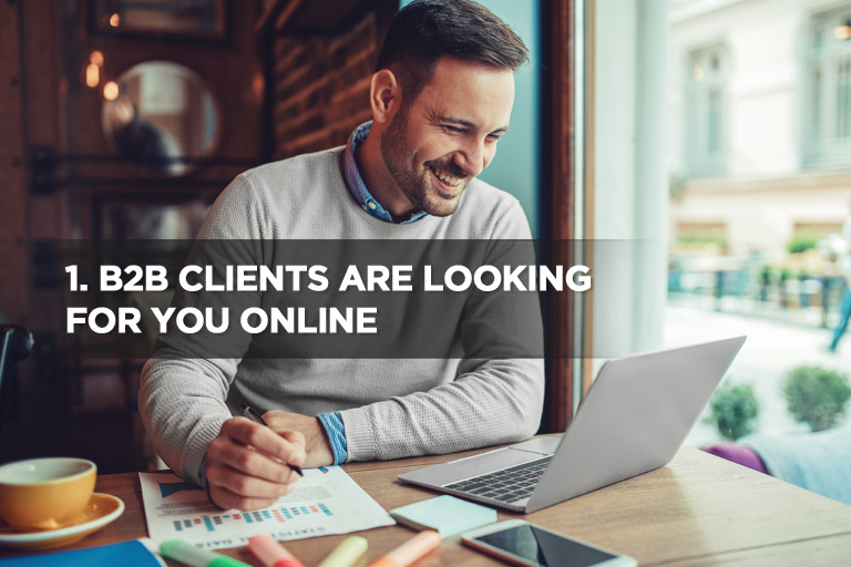 B2B Clients Are Looking For You Online