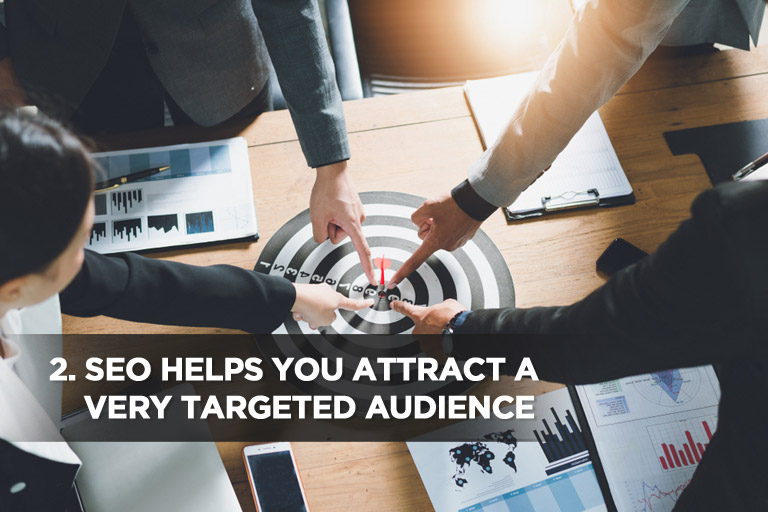 SEO Helps You Attract a Very Targeted Audience