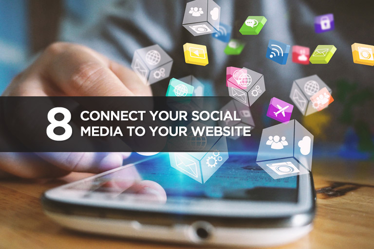 Connect Your Social Media to Your Website