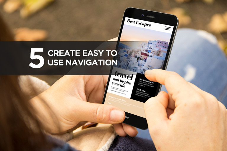 Create Easy to Use Navigation