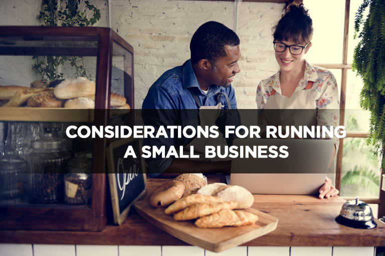 Considerations For Running a Small Business