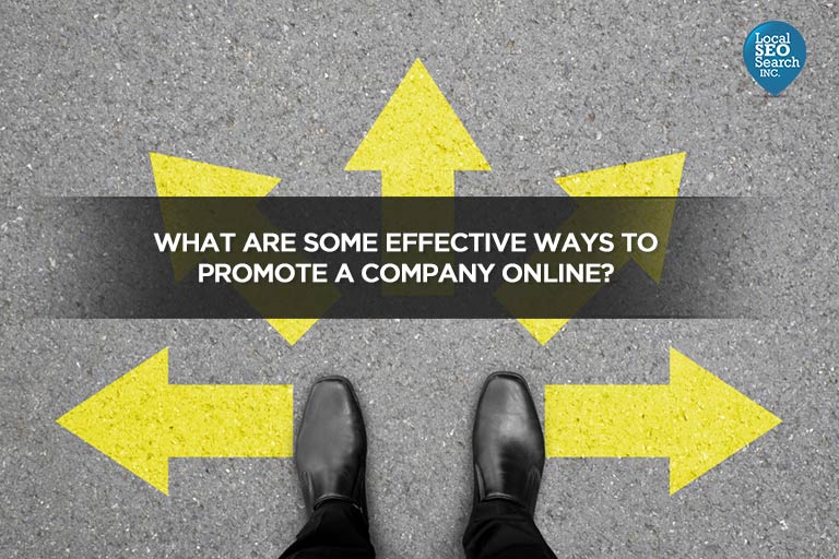 What Are Some Effective Ways to Promote a Company Online?